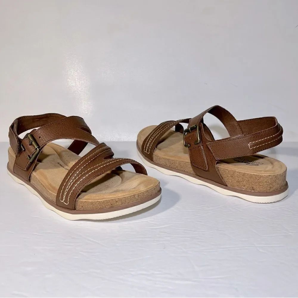 Clarks Collection Brynn Step Adjustable Sandals - Picture 3 of 6